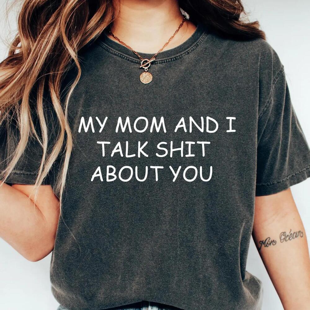 Retro Comfort Mom T-Shirt, MotherDay Shirt, Mother Daughter T-shirt